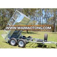 heavy duty tandem hydraulic tipping box trailer