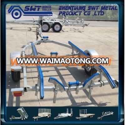 Hot dipped galvanized boat trailer light-duty trailer