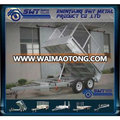 8x5 Hydraulic Tipping Caged Trailer of ATM 2.0 tonne