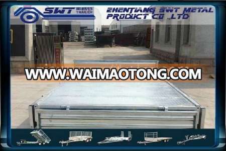 Flat bed trailers