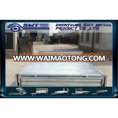 Flat bed trailers