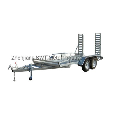 Tilting Two Axle Car Trailer (SWT-CT166)