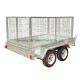 International Tandem Axle Cage Trailer with LED Taillight (SWT-TT95)