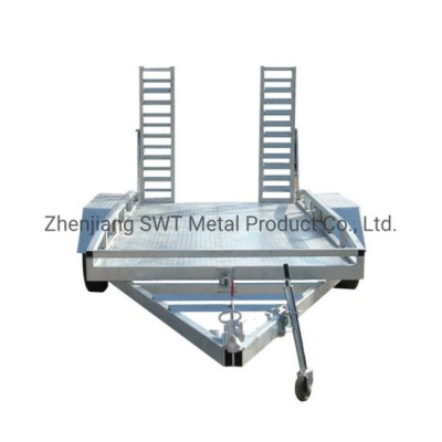 Heavy Load Car Carrying Trailer with Steel Cage