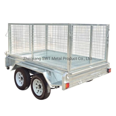 Heavy Load Box Trailer with Cage on Sale