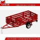 4X8 Utility Folding Trailer with Cage