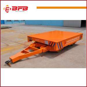 Industrial Flatbed Semi Car Trailer Dolly Heavy Machine Transfer