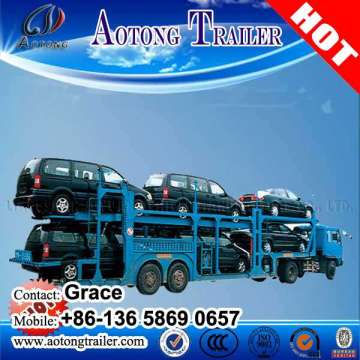 2 Axles Car Transport Truck Trailer, Car Carrier Trailers for Sale, Car Carrying Trailer, Car Trailer for Sale, Hydraulic Car Trailer, Car Carrier Semi Trailer