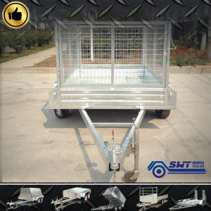 High Technology Heavy Customized Tandem Trailer for Machinery Transport