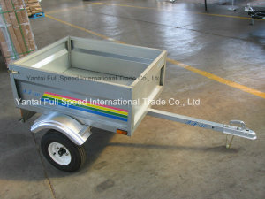 Small Galvanization Box Trailer for Europe Style